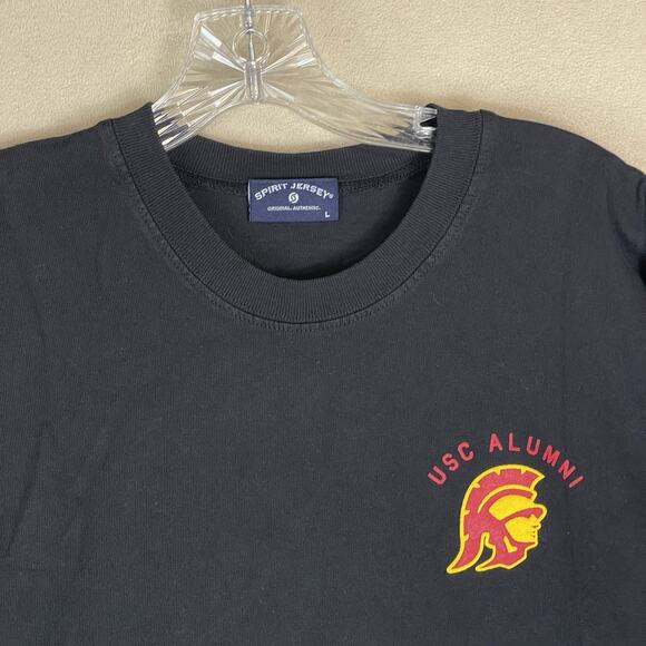 USC Trojans Unisex L‎ Black Alumni 2020 Spirit Jersey Pullover Sweatshirt - Picture 2 of 13